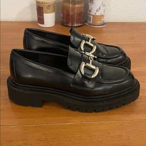 H&M Black Chunky Loafers